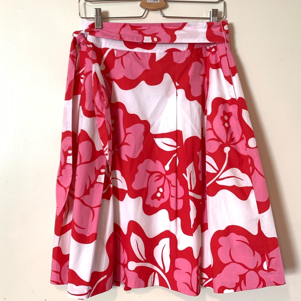 Talbots Flair Floral Skirt